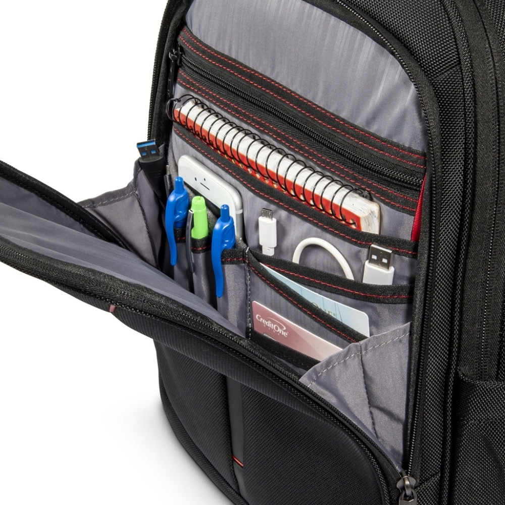 Samsonite Xenon 4.0 Slim Black Laptop Backpack NWT - Picture 13 of 13